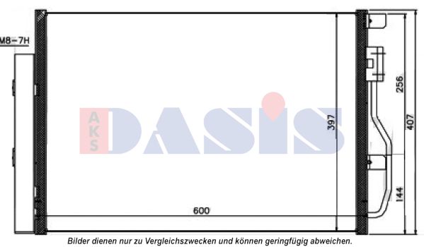 AKS DASIS Kondensaator,kliimaseade 152052N